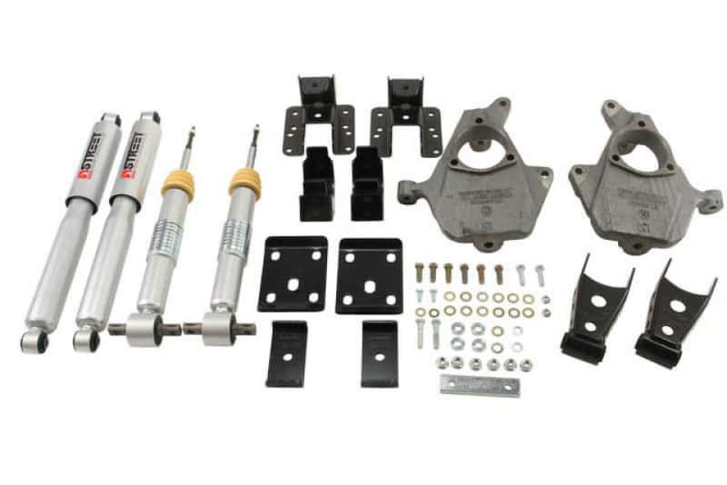 Belltech — Belltech LOWERING KIT 2014 Chevy/GMC Silverado/Sierra All Cabs 2WD 2in Front/4in Rear w/ Shocks
LOWERING KIT - view 2