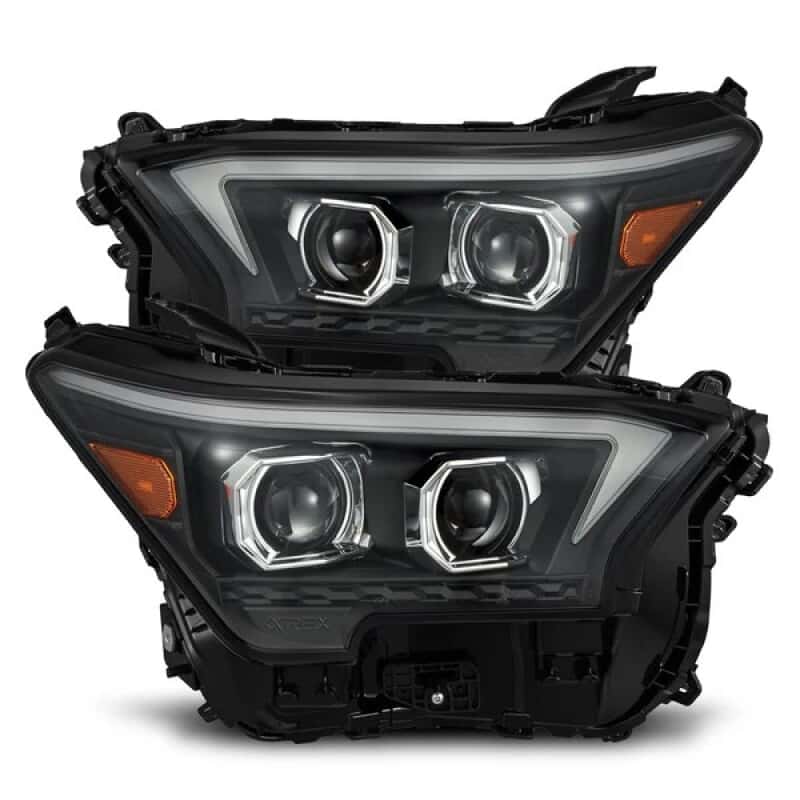 AlphaRex — AlphaRex 23-24 Toyota Tacoma LUXX-Series LED Proj Headlights Blk w/Actv Light & Seq. Sig + DRL
Projector Headlights - view 7
