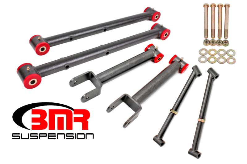BMR Suspension — BMR 64-67 A-Body Non-Adj. Rear Suspension Kit - Black Hammertone
Rear Suspension Kit - view 1