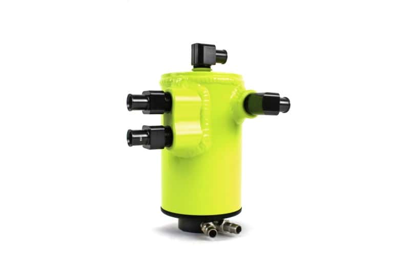 Perrin Performance — PERRIN 02-14 Subaru WRX / 04-21 STI / 05-09 LGT & OBXT (w/FMIC Only) Air Oil Separator - Neon Yel.
paPSP-ENG-607NY - view 5