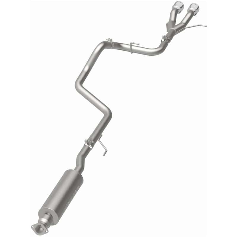 Magnaflow — MagnaFlow 13 Hyundai Veloster 1.6L Turbo Dual Center Rear Exit Stainless Cat Back Perf Exhaust
Cat-Back - view 5