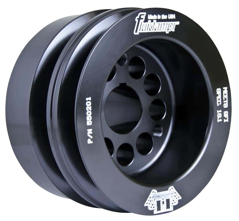 Fluidampr — Fluidampr Ford 8BA Flat Head Wide Belt Harmonic Balancer - Ford Flathead V8 w/ Wide Belt Pulley
Harmonic Balancer - view 1