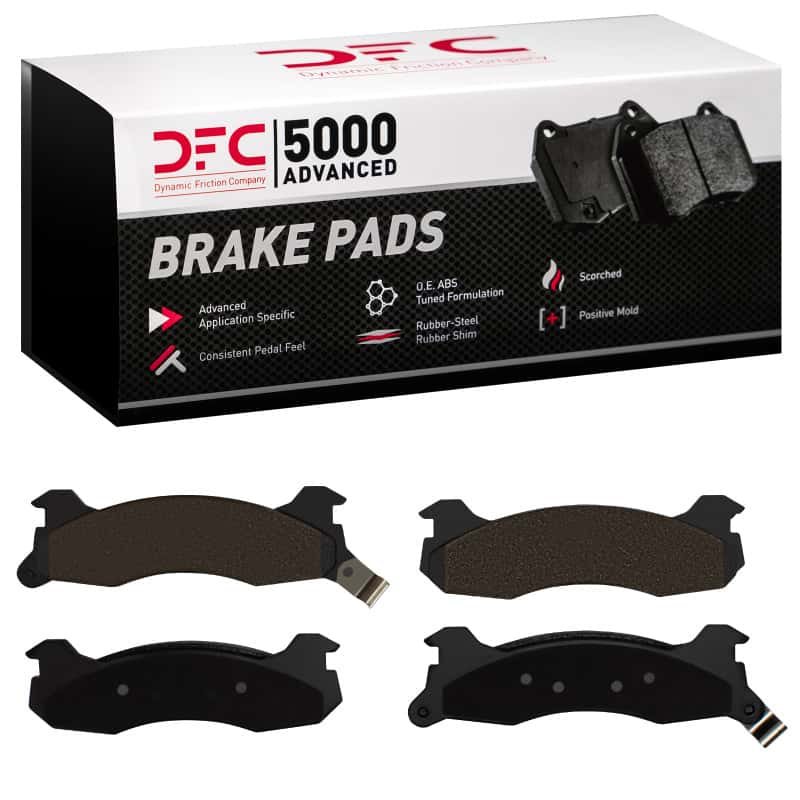 DFC — DFC 82-90 Ford Mustang Rear 5000 Advanced Semi Metallic Brake Pads
DFC Brake Pad Set - view 1