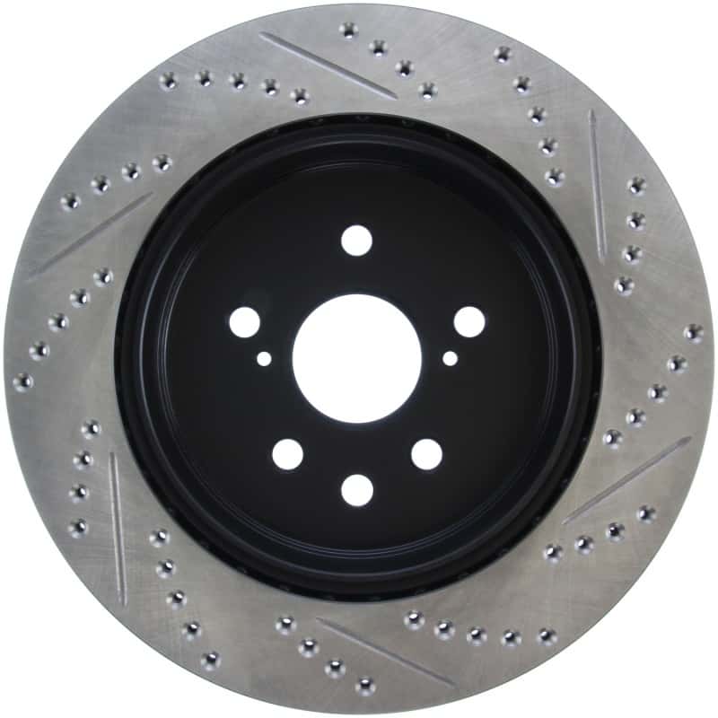 Stoptech — StopTech Slotted & Drilled Sport Brake Rotor Right Rear 13-14 Lexus GS300/350/400/430
Slot/Drill Rotor - view 2