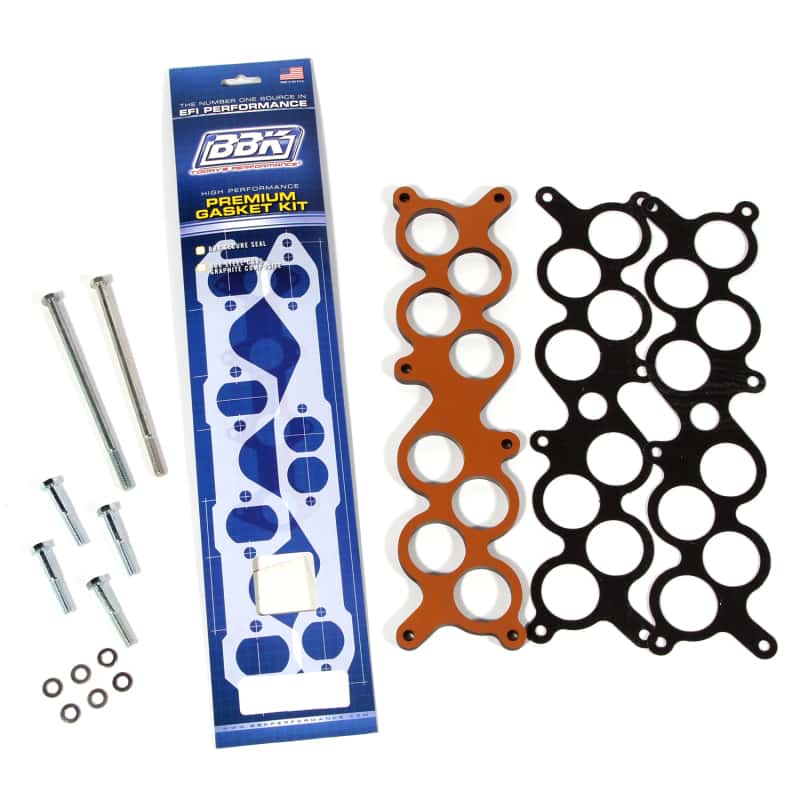 BBK — BBK 86-95 Mustang 5.0 Phenolic Manifold Spacer Kit Ford GT40 Cobra 3/8
Manifold Spacer
IntMnfSpcr - view 1