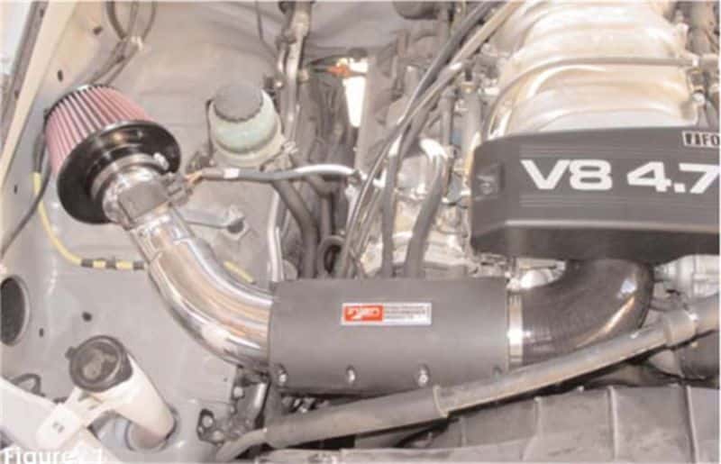 Injen — Injen 00-04 Tundra / Sequoia 4.7L V8 & Power Shield only Polished Power-Flow Air Intake System
Short Ram Intake
Air Intake Kit - view 5