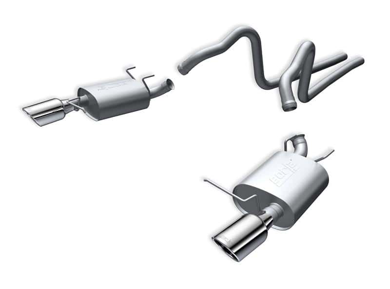 Borla — Borla 2011 Ford Mustang 3.7L 6cyl 6spd RWD SS S-Type Catback Exhaust
Cat-Back System
ExhstSysKt - view 2