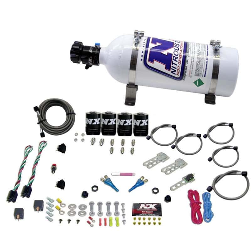Nitrous Express — Nitrous Express Dodge EFI Dual Stage Nitrous Kit (50-150HP x 2) w/5lb Bottle
Injection System Kit
N2OSys - view 1
