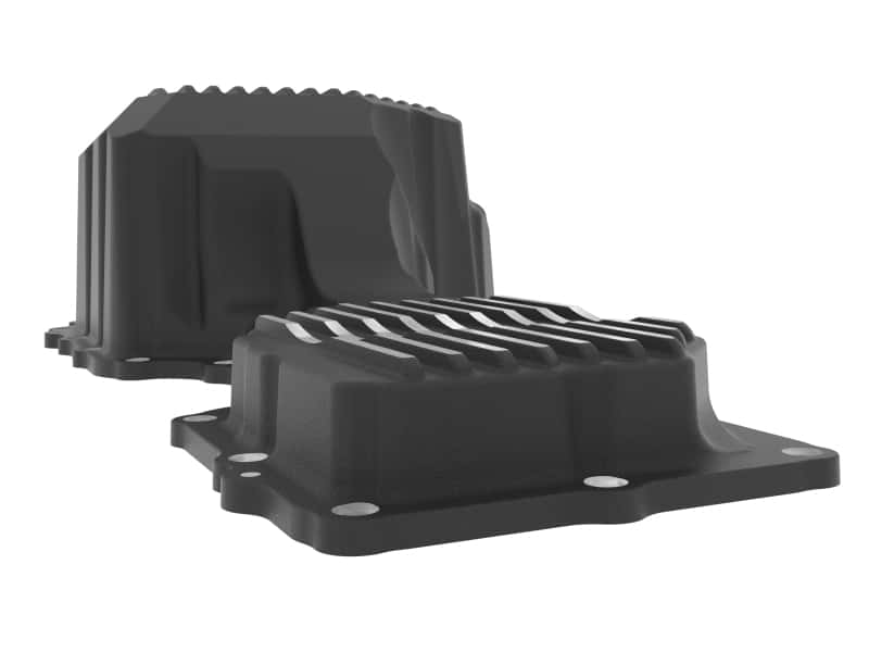 aFe — aFe 20-25 GM Diesel V8-6.6L L5P Engine Oil Pan w/ Machined Fins
Engine Oil Pan - view 2