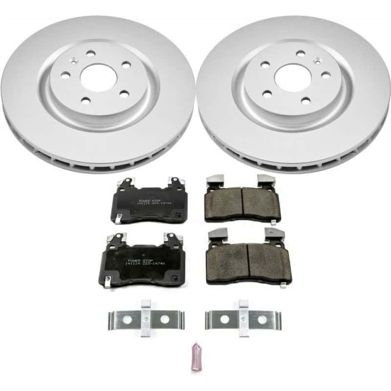PowerStop — Power Stop 14-17 Chevrolet SS Front Z17 Evolution Geomet Coated Brake Kit - view 1