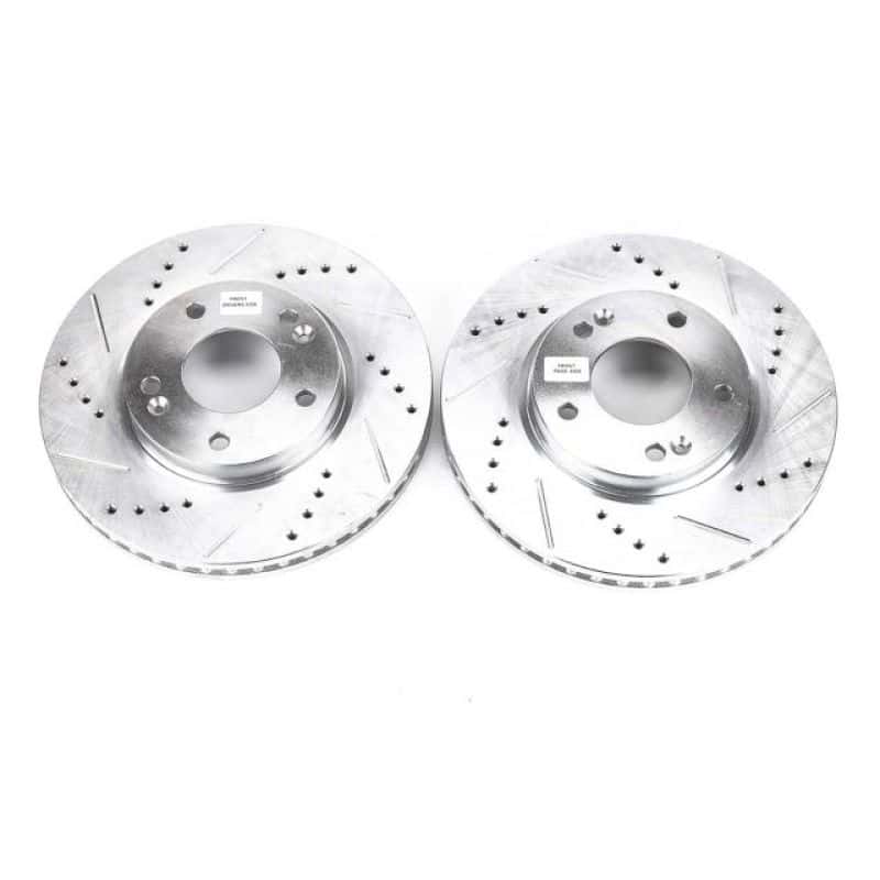 PowerStop — Power Stop 09-12 Hyundai Elantra Front Evolution Drilled & Slotted Rotors - Pair
PowerStop XPR - view 1