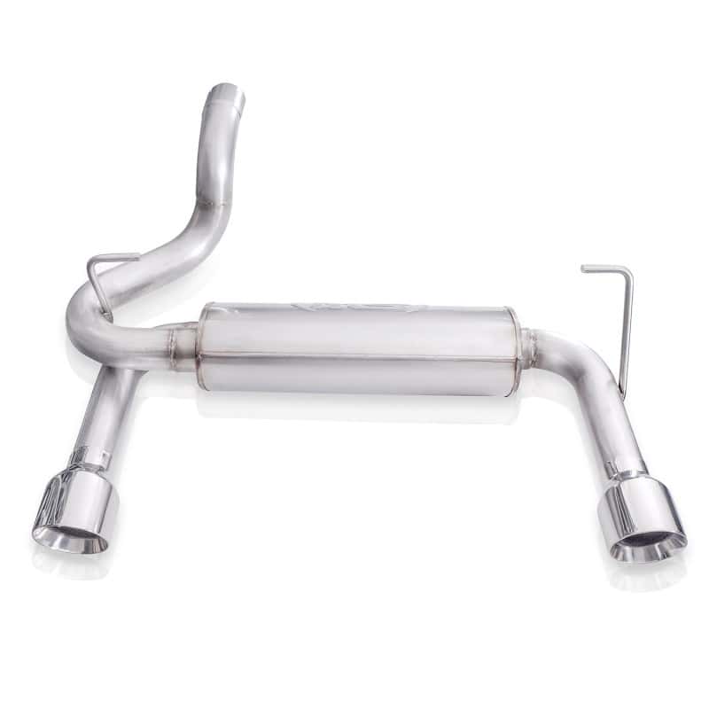Stainless Works — Stainless Works 2018+ Jeep Wrangler JL 304SS Factory Connect 2.5in Axle Back Exhaust System
Exhaust System - view 4