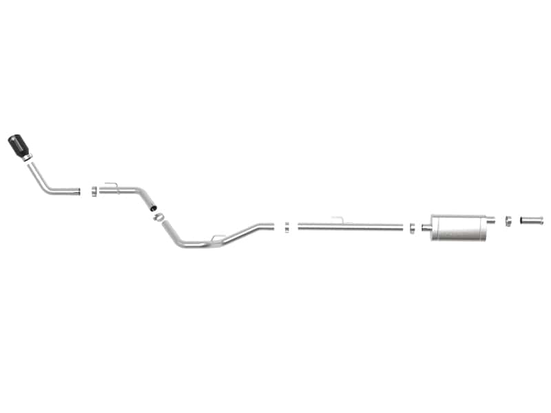 aFe — aFe Apollo GT Series 2.5in 409SS 20-21 Jeep Gladiator (JT) V6-3.6L - Black Tip
Cat-Back Exhaust - view 4