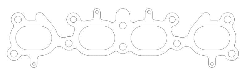 Cometic Gasket — Cometic Mazda FSDE 16V 91-03 Exhaust .030 inch MLS Head Gasket 2.045 inch X 1.375 inch Port
Exhaust Gasket - view 1
