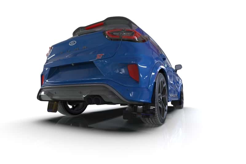 Rally Armor — Rally Armor 20-25 Ford Puma ST Black Mud Flap w/Grey Logo
Mud Flap - view 5