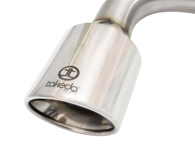aFe — aFe 11-16 Scion TC L4-2.5L 304SS 2-1/4in to 2-1/2in Axle-Back Takeda Exhaust w/ Polished Tip
Axle-Back Exhaust - view 5
