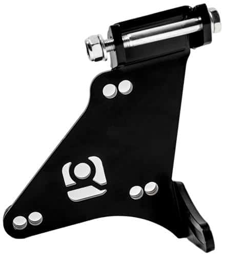 Innovative Mounts — Innovative N/A H-Series Black Steel H22 Alternator Relocation Bracket - view 5