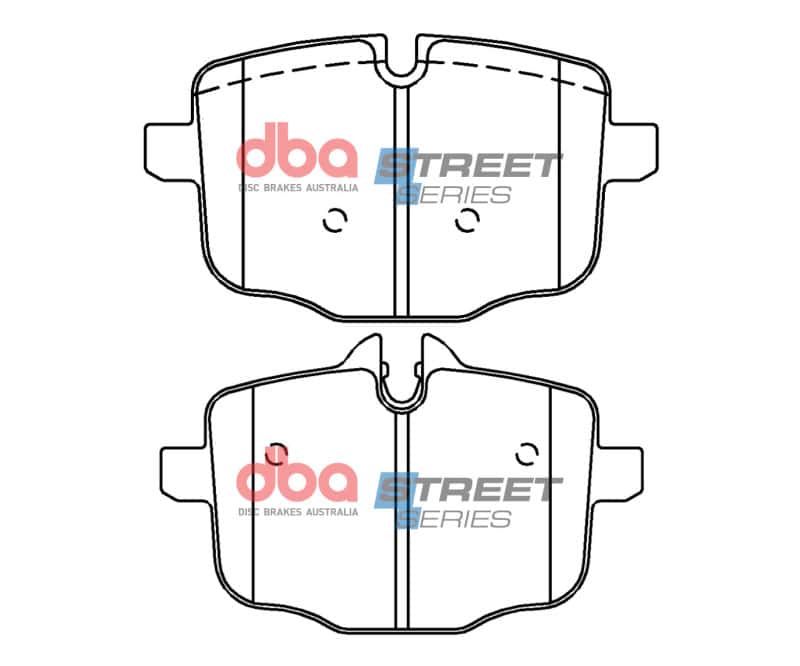 DBA — DBA 2018+ BMW X3 Street Series Rear Brake Pads
Brake Pad - view 2