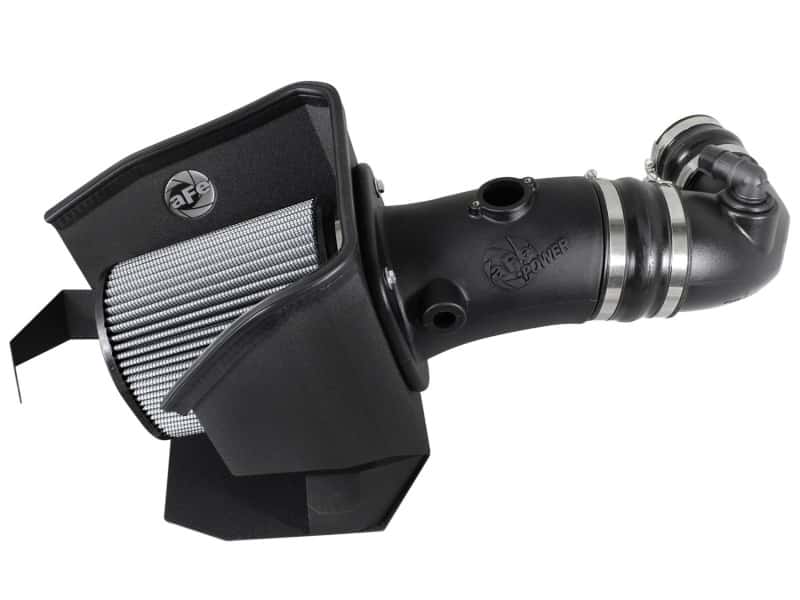 aFe — aFe MagnumFORCE Stage-2 Pro DRY S Air Intake System Ford Diesel Trucks 08-10 V8-6.4L (td)
Magnum FORCE Intake - view 3
