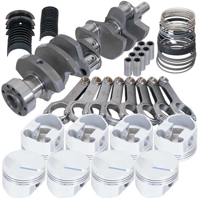 Eagle — Eagle Chevy 454 4.000in Crank 6.135in H-Beam 14cc Closed Chamber 4.280in Pistons Rotating Assembly
Competition Assembly - view 1