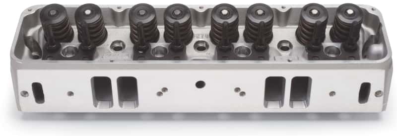 Edelbrock — Edelbrock Cyl Head Perf RPM AMC 290 304 343 360 390 401 V-8 w/ Mach Exhst X-Over Complete
CYLINDER HEADS - view 2