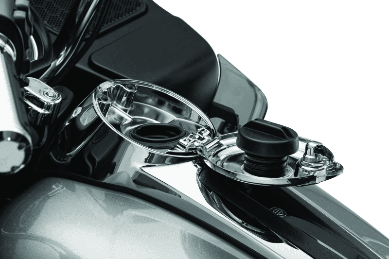 Kuryakyn — Kuryakyn Easy Fill Fuel Door Chrome - view 2