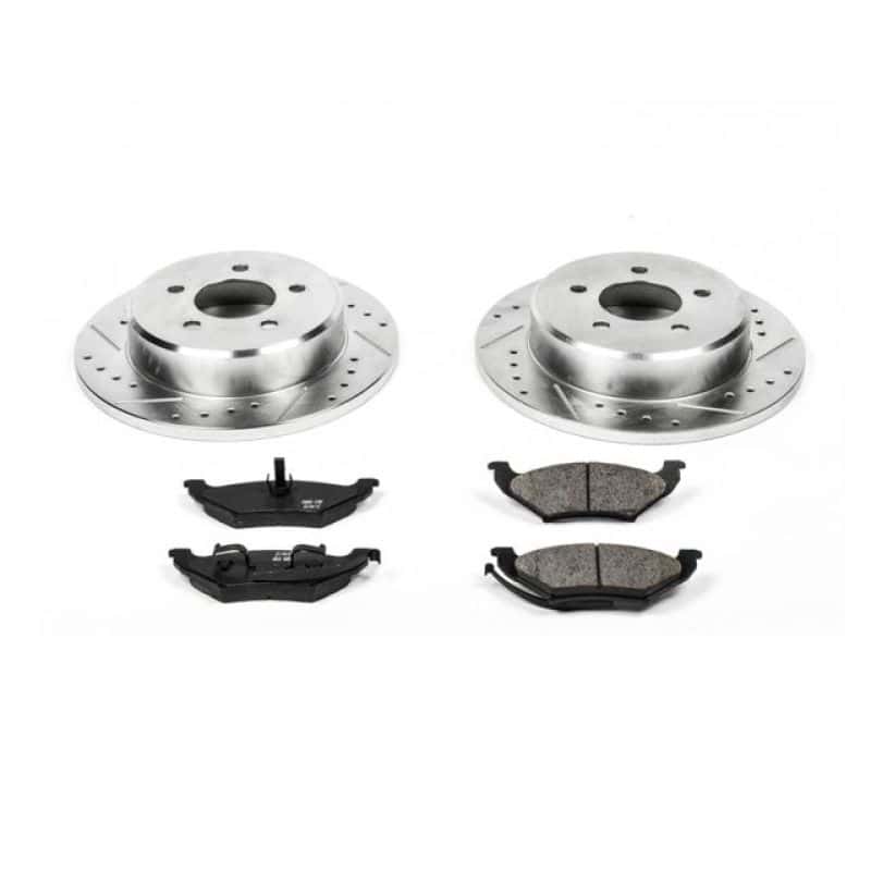 PowerStop — Power Stop 97-99 Chrysler Town & Country Rear Z23 Evolution Sport Brake Kit - view 1
