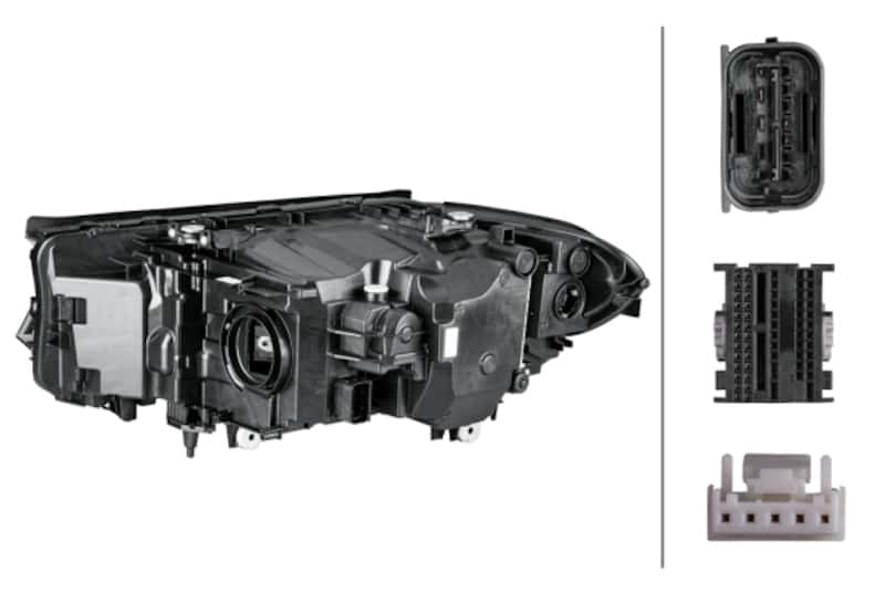 Hella — Hella 2017-2020 BMW 530e xDrive Headlight Assembly - view 3