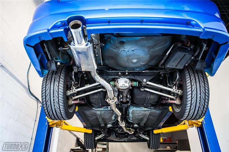 Turbo XS — Turbo XS 04-08 Forester 2.5 XT Cat Back Exhaust
Exhaust System - view 8
