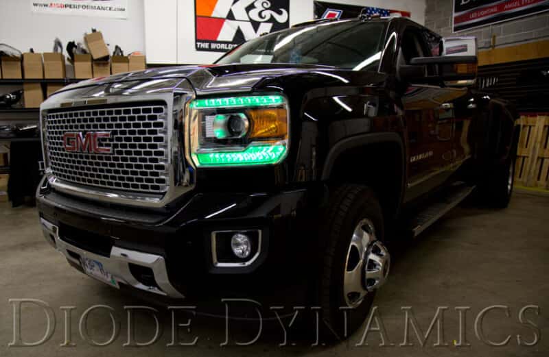 Diode Dynamics — Diode Dynamics 2014-2016 GMC Sierra RGBW DRL LED Boards - view 4