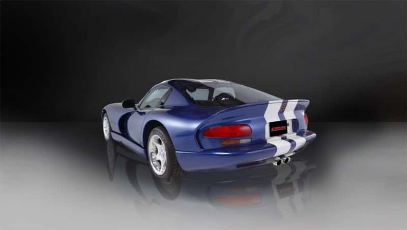 CORSA Performance — Corsa 1996-2002 Dodge Viper GTS 8.0L V10 Polished Sport Cat-Back Exhaust w/3in Inlet
Exhaust - view 6