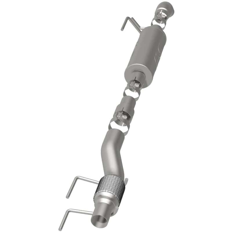 Magnaflow — MagnaFlow Cat-Back, SS, 2.5/3in, Turn Down In Front Rear Tire 2015 Ford F150 2.7L V6T Ext Cab
Cat-Back - view 29