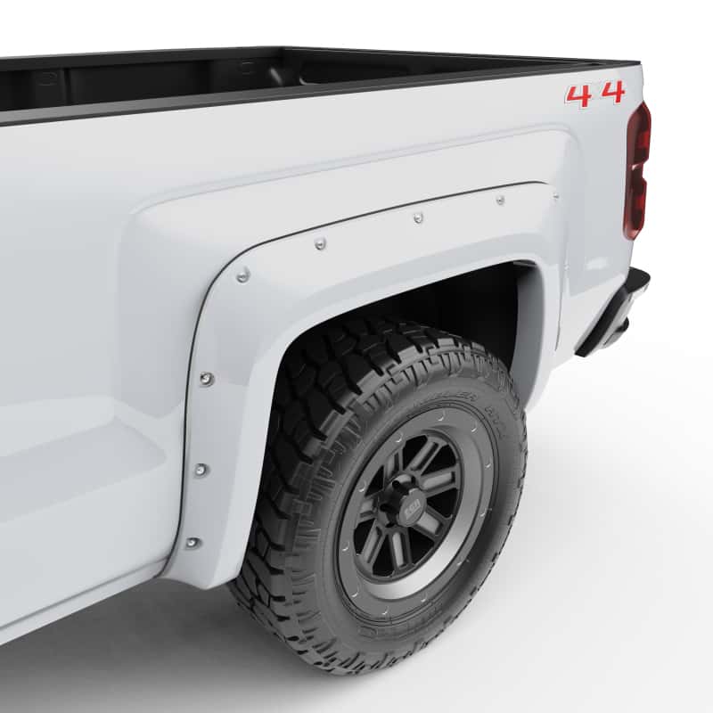 EGR — EGR 14+ Chev Silverado 6-8ft Bed Bolt-On Look Color Match Fender Flares - Set - Summit White
BOLTON FF COLOR MTCH
791574-GAZ-FF Chevt
BOLTON FF PAINTED - view 20