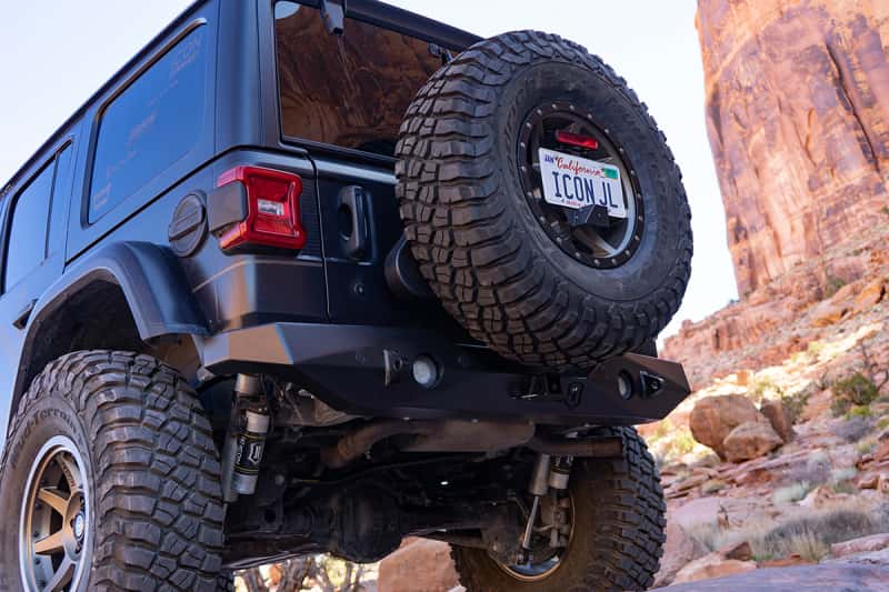 ICON — ICON 2018+ Jeep Wrangler JL License Relocation Kit
LICENSE PLATE MOUNT - view 5