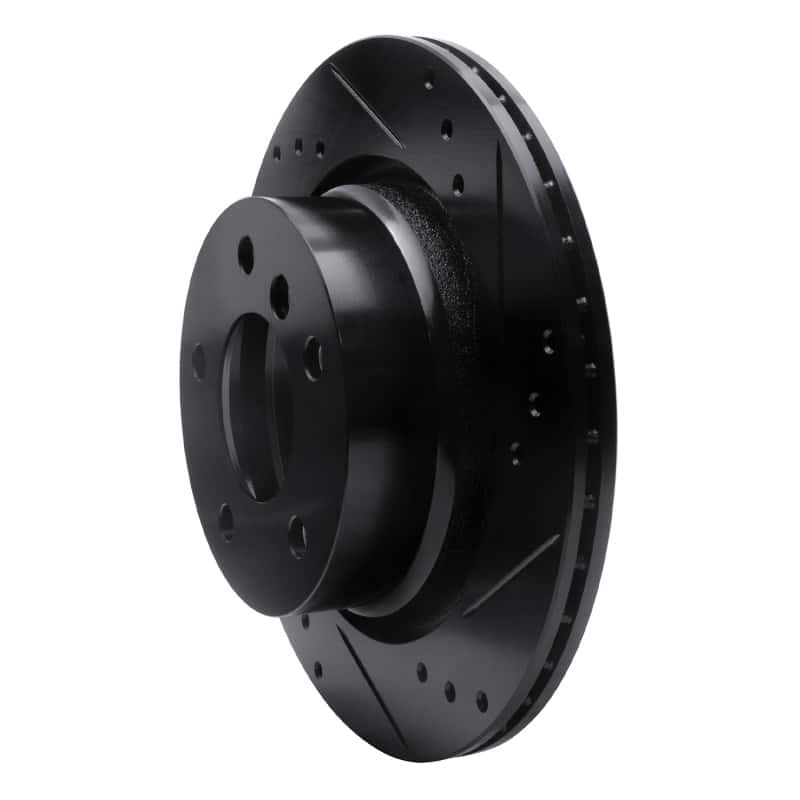 R1 Concepts — R1 03-08 BMW Z4 Rear Right Drilled & Slotted Black Brake Rotor
R1 Brake Rotor Drill - view 2