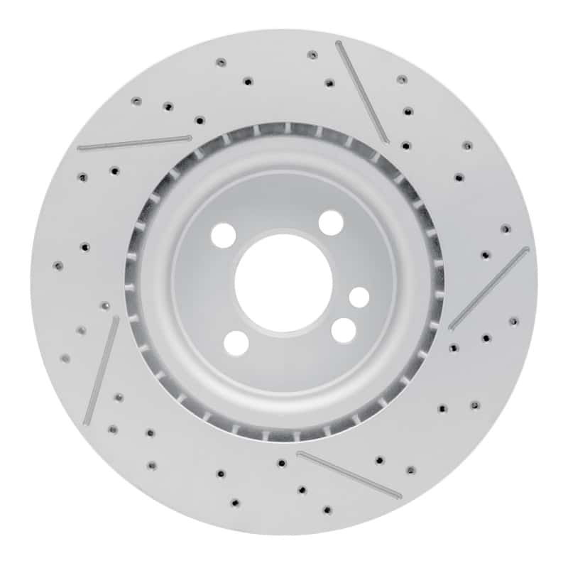 DFC — DFC 09-14 Mini Cooper Clubman Front Drilled GeoSPEC Coated Rotor and Slotted - view 5