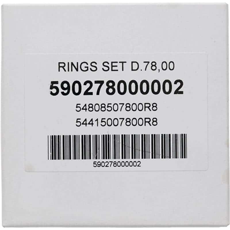 Vertex Pistons — Vertex Piston 14-16 KTM 250 EXC-F 250cc Replacement Ring Set - view 3