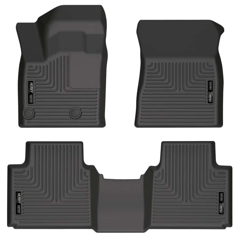 Husky Liners — Husky Liners 2022 Mitsubishi Outlander WeatherBeater Front & 2nd Seat Floor Liner - Blk
Floor Liners - view 1