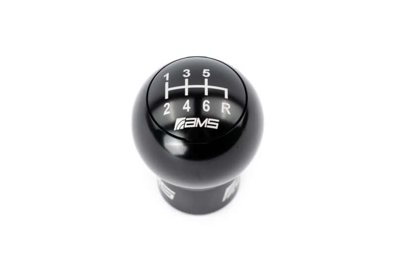 AMS — AMS Performance Subaru WRX/STi 6-Speed Billet Shift Knob (Incl Red, Black, & Gunmetal Cap) - view 1