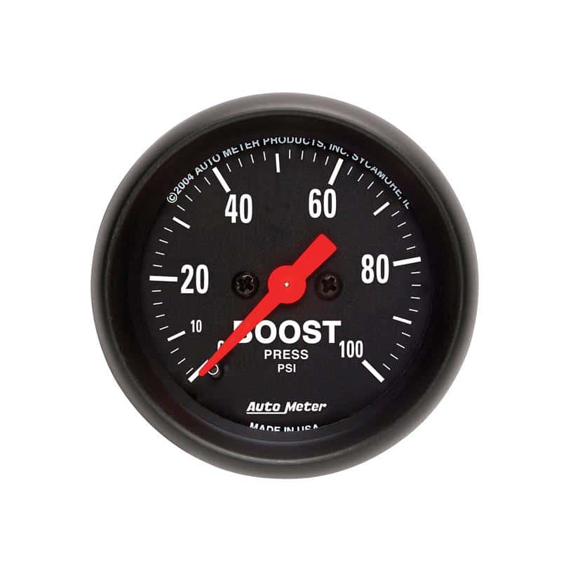 AutoMeter — Autometer Z Series 52mm 0-100 PSI Mechanical Boost
GA 2" BST 100PSI M Z - view 1