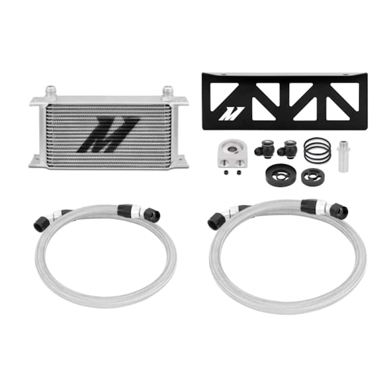 Mishimoto — Mishimoto 13+ Subaru BRZ / 13+ Scion FR-S Oil Cooler Kit - Silver - view 2