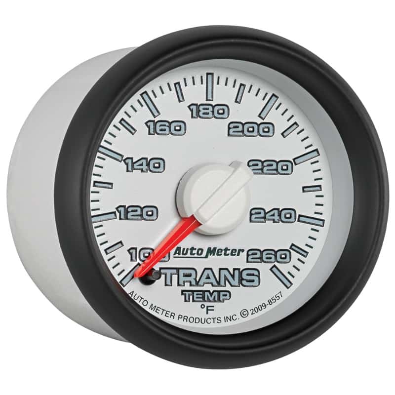 AutoMeter — Autometer Performance Dodge 52.4mm 100-260 Deg F Trans Temp Gauge
2-1/16" TRANS TEMP, - view 12