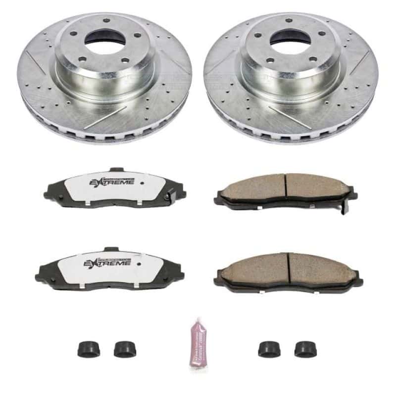 PowerStop — Power Stop 05-06 Pontiac GTO Front Z26 Street Warrior Brake Kit - view 1