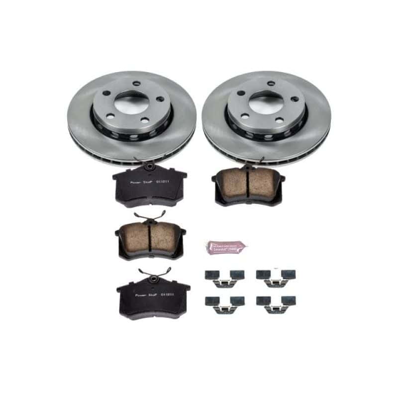 PowerStop — Power Stop 00-02 Audi S4 Rear Autospecialty Brake Kit - view 1