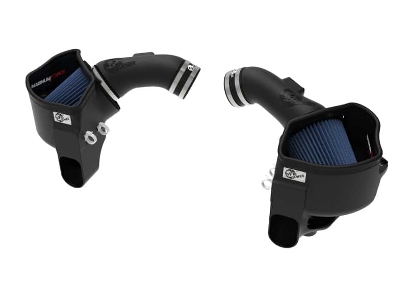aFe — aFe POWER Magnum FORCE Stage-2 Pro 5R Cold Air Intake System 12-19 BMW M5 (F10) / M6 (F12/13)
Magnum FORCE Intake - view 1