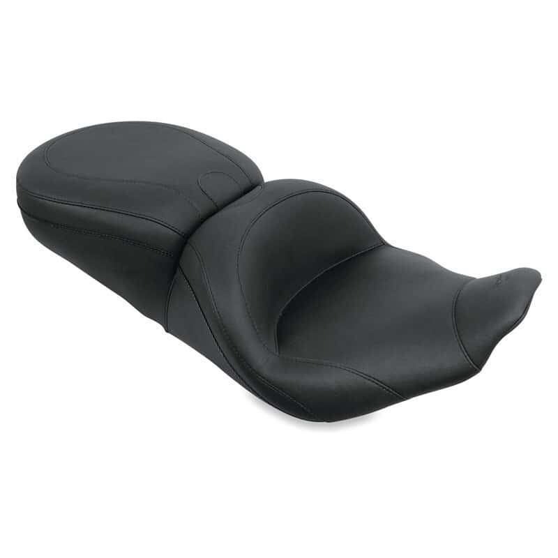 Mustang Motorcycle — Mustang 97-07 Harley Rd King,06-07 Str Glide,00-05 Eagle Lowdown Touring 1PC Seat - Black - view 1