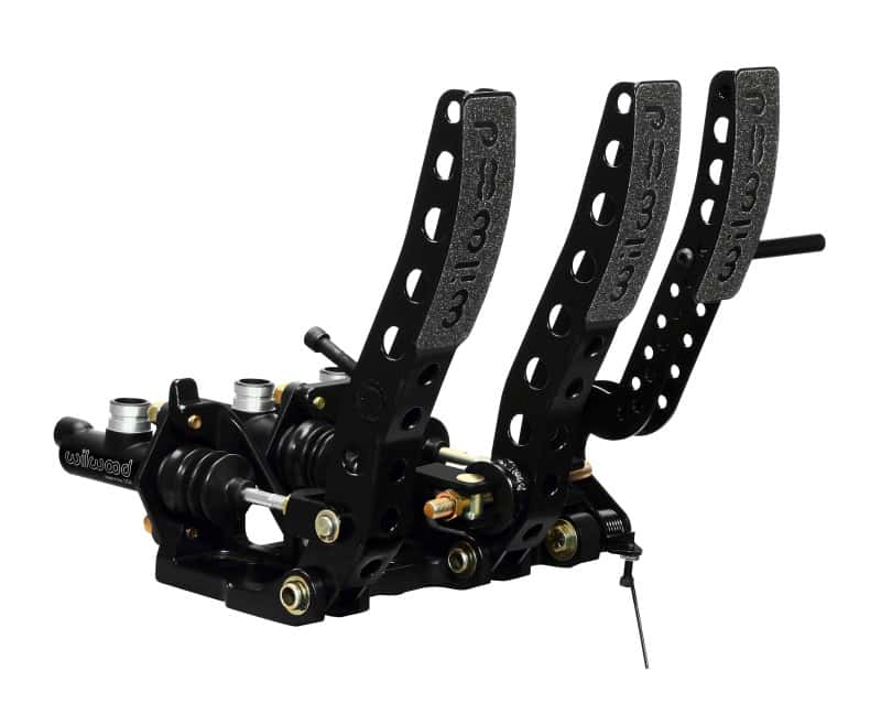 Wilwood — Wilwood Pedal Assembly Floor Mount-Brake Clutch & Throttle
PEDAL ASSEMBLY - view 2