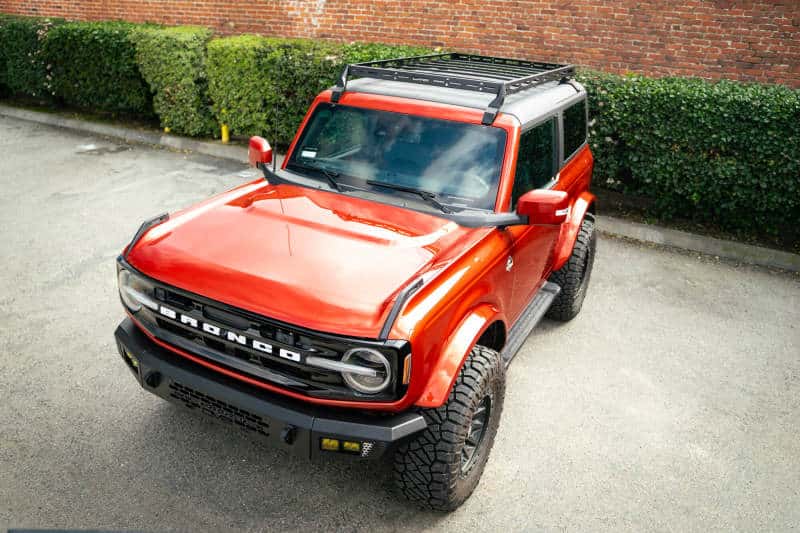DV8 Offroad — DV8 Offroad 21-23 Ford Bronco 2-Door Hard Top Roof Rack - view 11