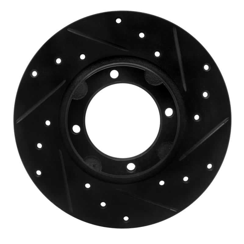 R1 Concepts — R1 80-82 Toyota Tercel Front Right Drilled & Slotted Black Brake Rotor
R1 Brake Rotor Drill - view 1