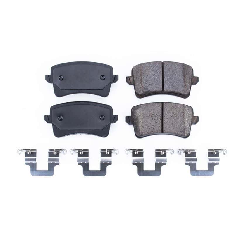 PowerStop — Power Stop 10-16 Audi A4 Rear Z17 Evolution Ceramic Brake Pads w/Hardware
Z17 Brake Pads - view 1